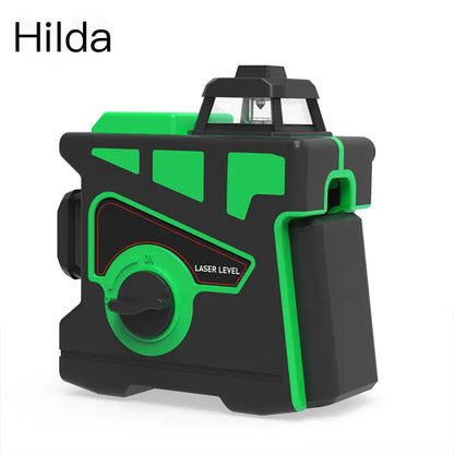 High Precision 12-Line 3D Green Infrared Laser Level
