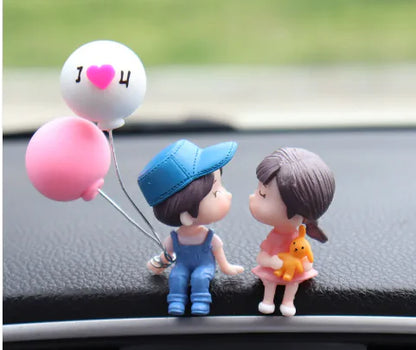 Decorative Ornaments For Couples In Car