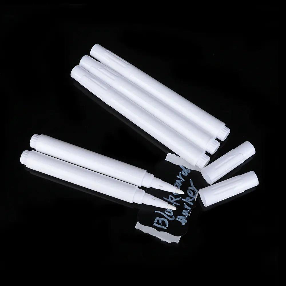 White Liquid Chalk Markers for Walls and Blackboard (5pcs)