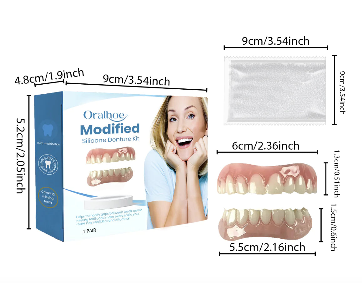 Home Dental False Teeth Correction Set