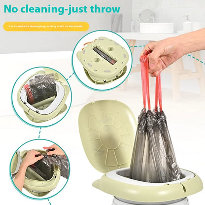 Cartoon Foldable Portable Children's Toilet – Travel & Outdoor Potty Seat