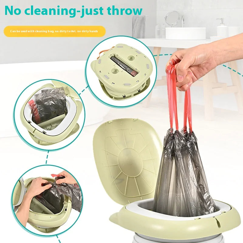 Cartoon Foldable Portable Children's Toilet – Travel & Outdoor Potty Seat