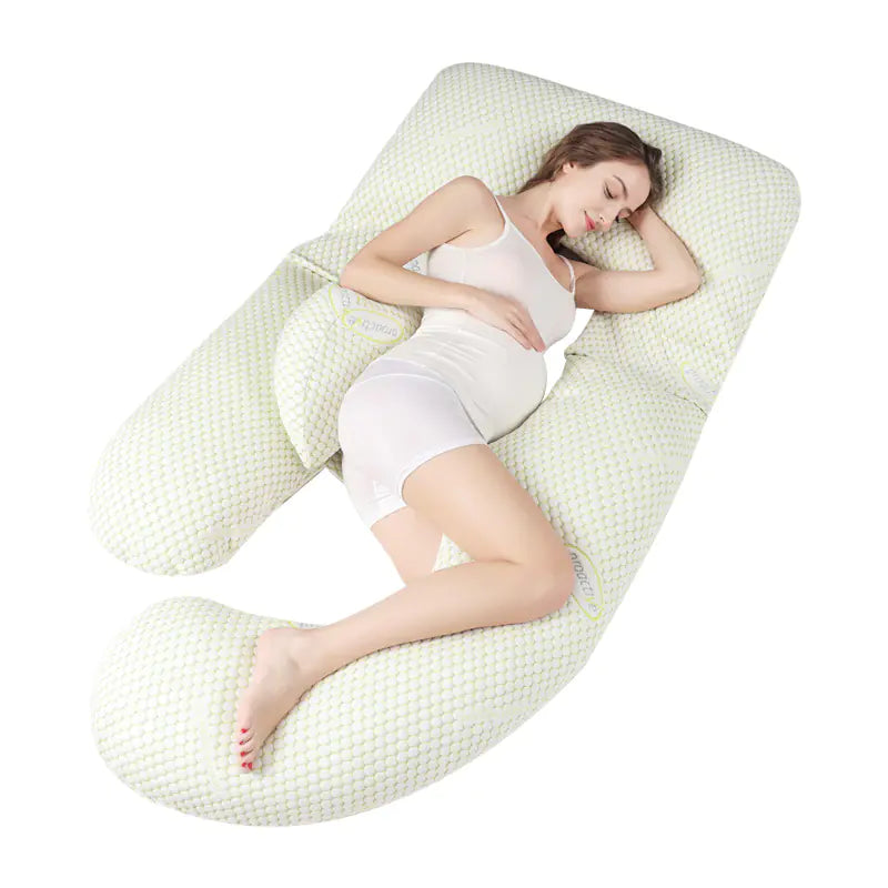 G-Type Pregnancy Pillow for Side Sleeping and Support