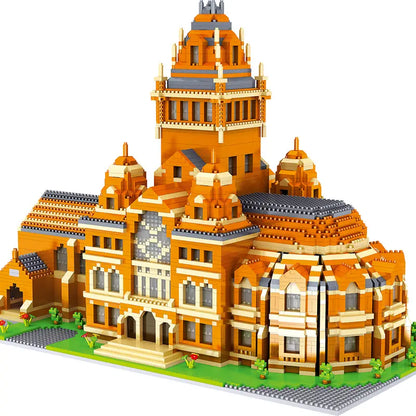 Harvard University Building Blocks Set for Adults