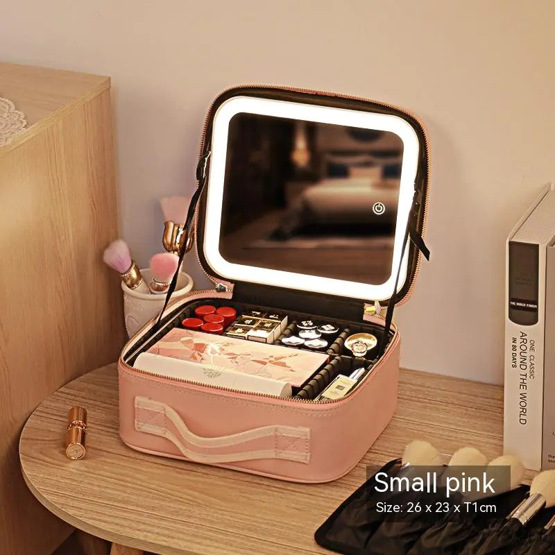 LED Lighted Cosmetic Bag