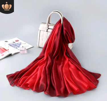 2020 New Gradient Silk Scarf for Sun Protection