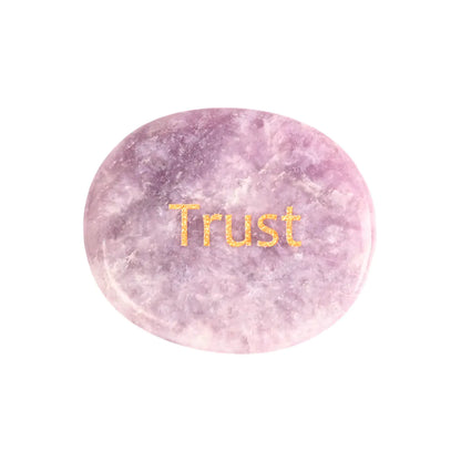 Wholesale Natural Crystal Oval Shaped Gemstone Slabs