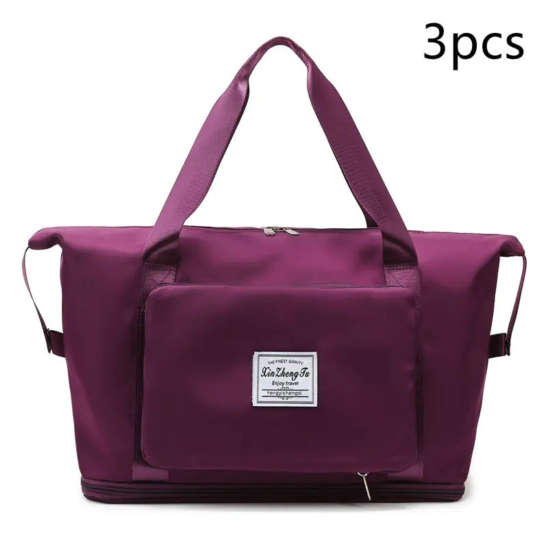 Large Capacity Dry and Wet Separation Travel Bag