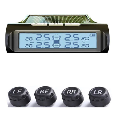 Solar Wireless Tire Pressure Monitoring System