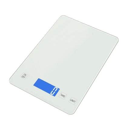 New USB Rechargeable Kitchen Scale with Glass Surface