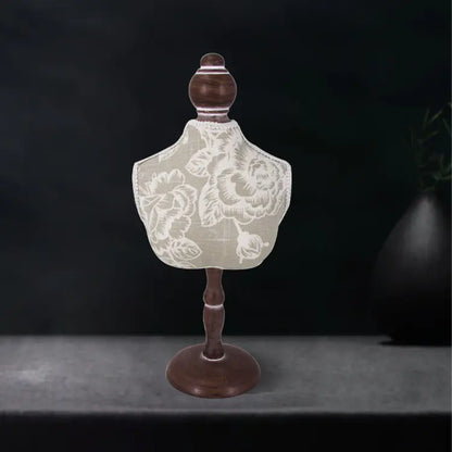 Jewelry Display Rack with Classic Gray Pattern