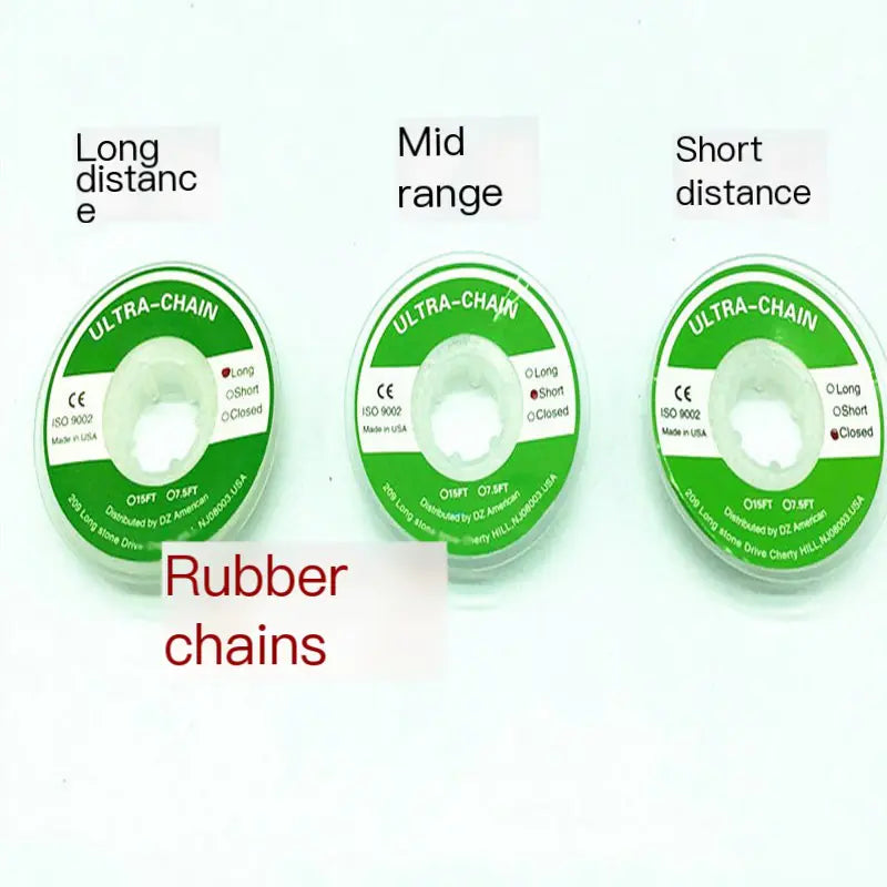 Dental Rubber Chain for Clear Braces and Tooth Alignment