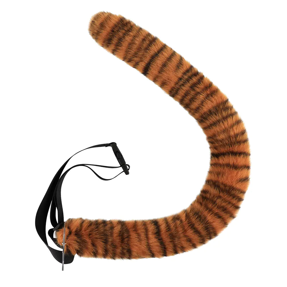 Tiger Ear and Tail Headband Cosplay Prop Set