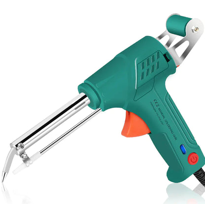 High-Power Soldering Iron with Stand, 60W Handheld Gun