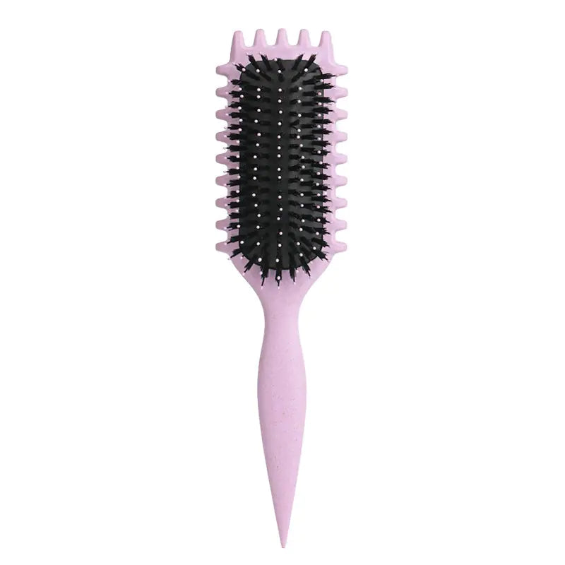 Bounce Shape Round Hairdressing Comb
