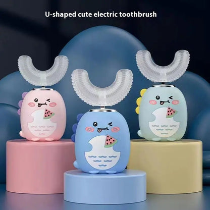 Kids U-Shaped Ultrasonic Electric Toothbrush