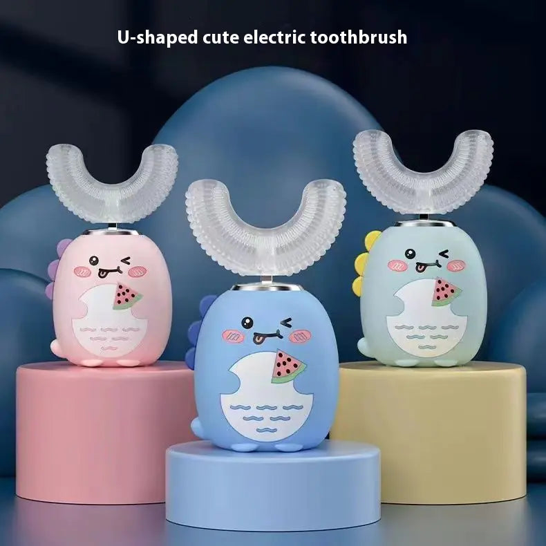 Kids U-Shaped Ultrasonic Electric Toothbrush