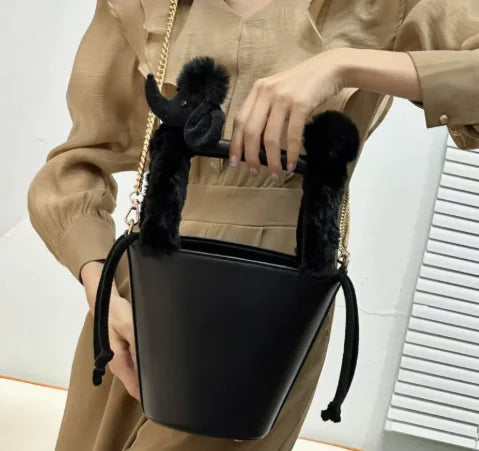 Women's PU Crossbody Messenger Bag