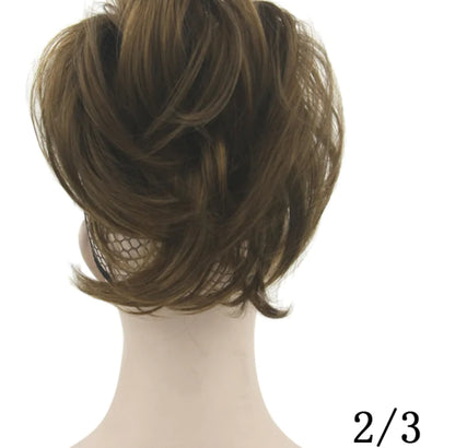 Soft Ponytail Wig in European Style
