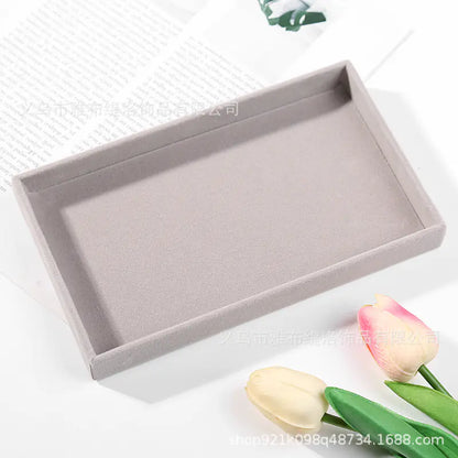 Jewelry Box for Rings and Earrings with Velvet Tray