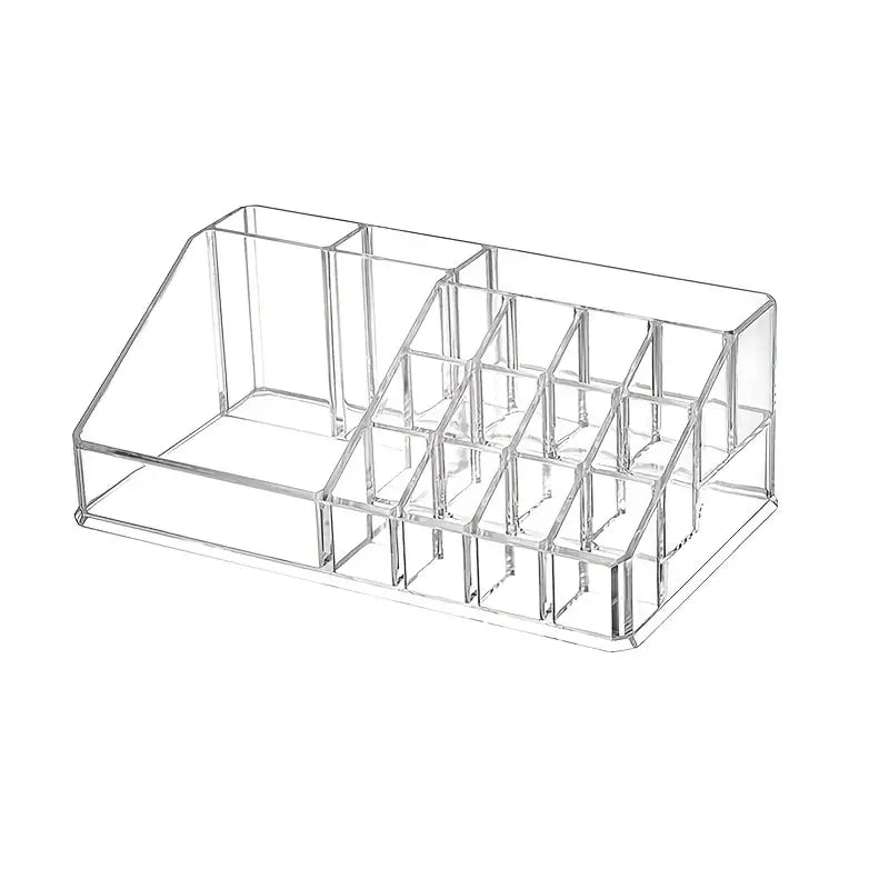 Acrylic Lipstick & Gloss Organizer with 16 Grids