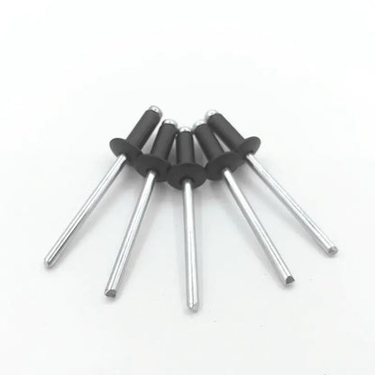 120PCS Black Aluminum Pop Rivets Set M2.4 M3.2 M4