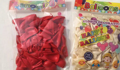 1.2g Pearl Thick 10-Inch Round Wedding Balloons