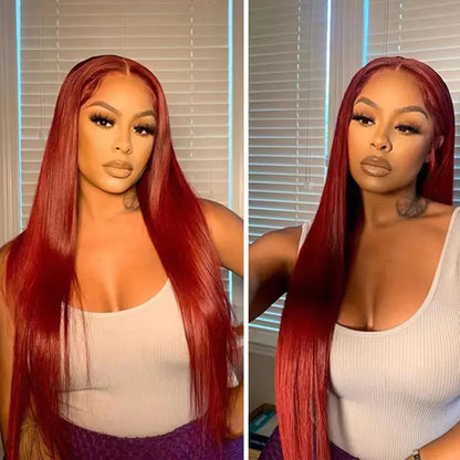 2024 Women's Long Straight Wig - Natural Full Set