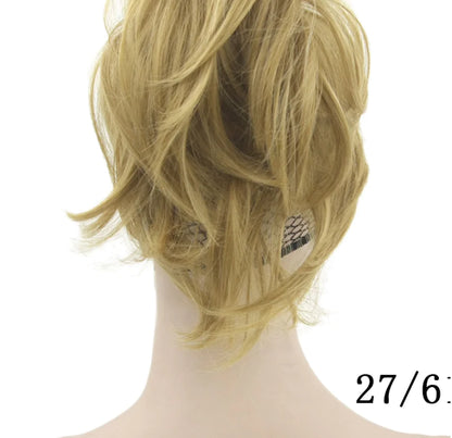 Soft Ponytail Wig in European Style