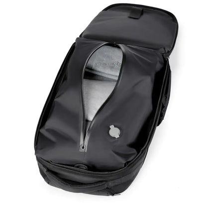 Expandable Airbag Trolley Backpack for Men