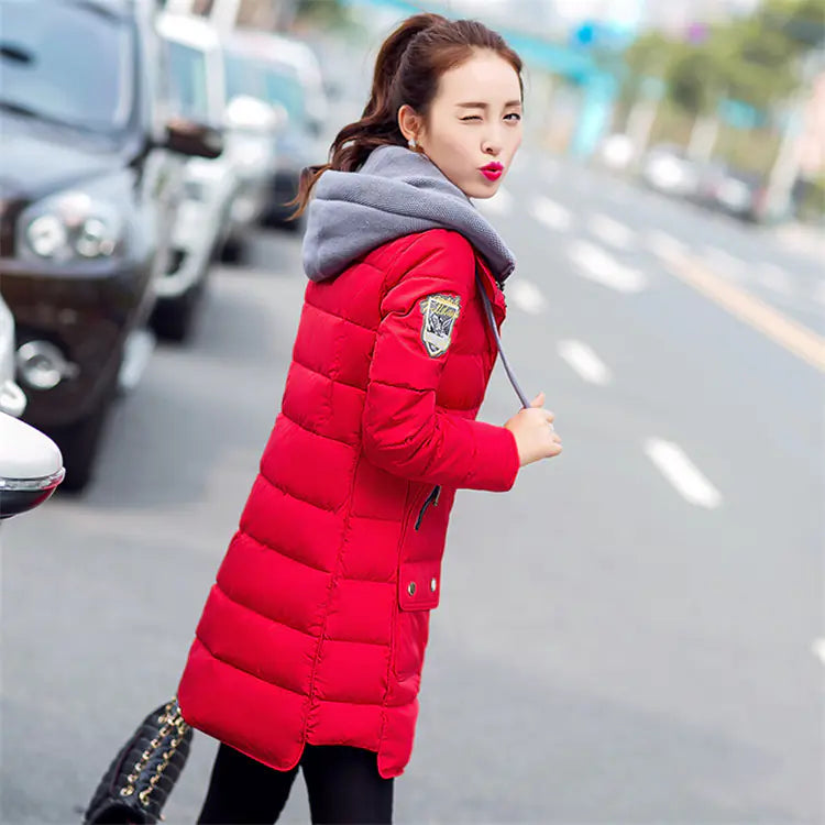 Slim Fit Down Jacket and Cotton Coat