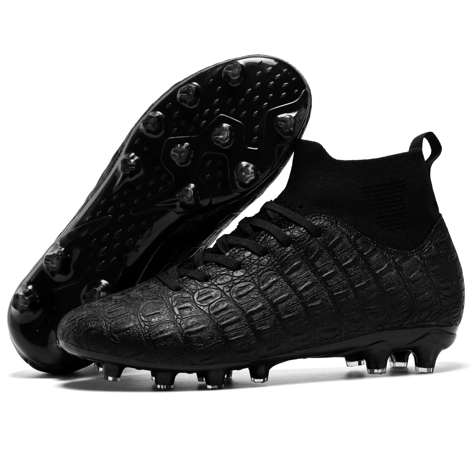 Men's High-Top Football Training Sock Shoes