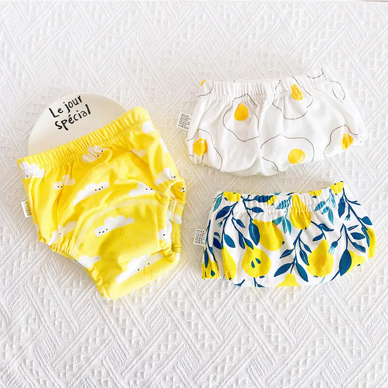 Washable Waterproof Cotton Baby Urine Ring Diapers