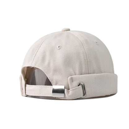 Retro Versatile Brimless Hat for Men and Women