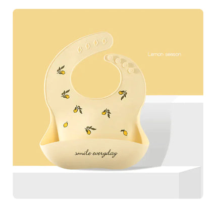 Children's Silicone Bib for Mess-Free Mealtime