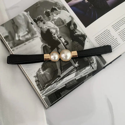 New Pearl Decorative Belt for Women - Versatile and Stylish