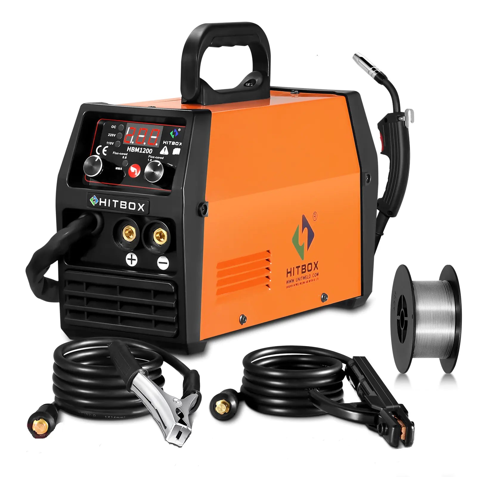 HITBOX 220V Multi-Function Gasless Welding Machine