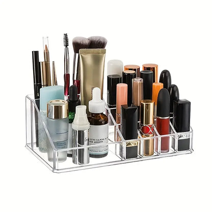 Acrylic Lipstick & Gloss Organizer with 16 Grids
