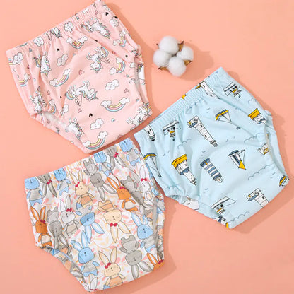 Toilet Training Pants with Diaper Separators and Pockets