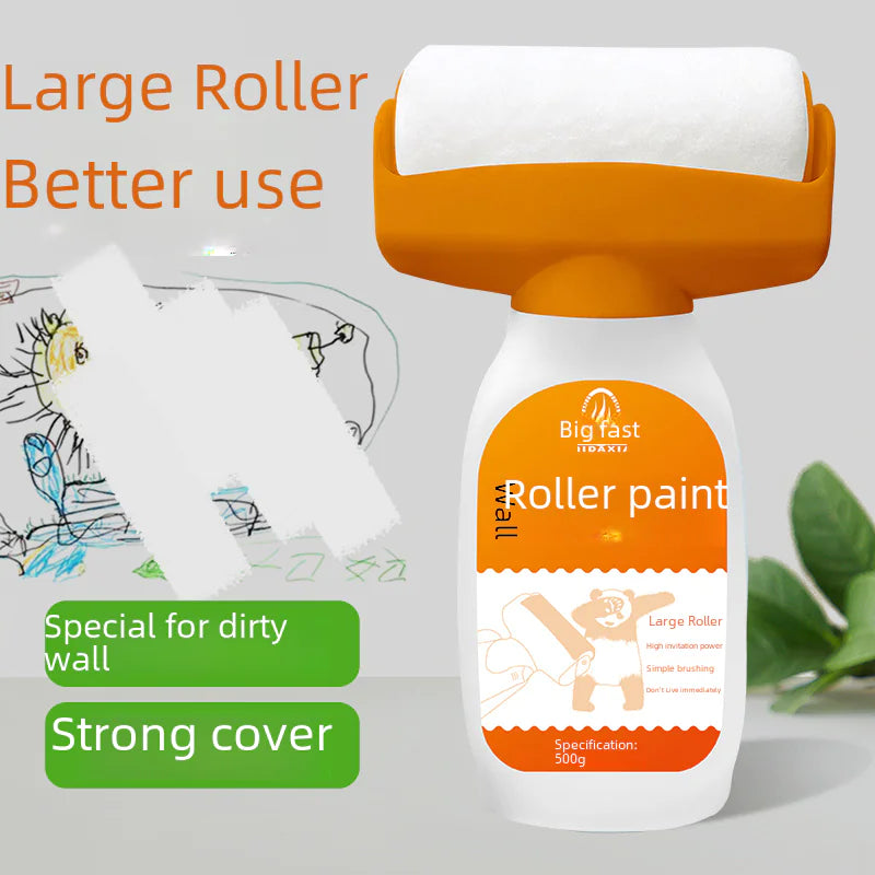 Orange Wall Paint - Water-Based Latex for Home Use