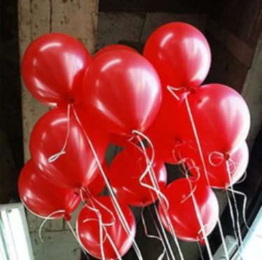 1.2g Pearl Thick 10-Inch Round Wedding Balloons