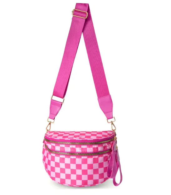 Ladies Oxford Cloth Large Capacity Fashion Crossbody Bag (Assorted Colors, 30x21x7 cm)