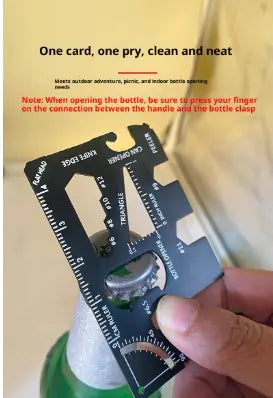 Outdoor Multifunctional Knife Card Tool