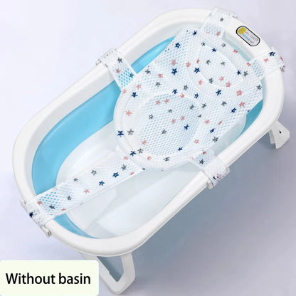 Adjustable Non-Slip Bath Net for Newborns and Babies
