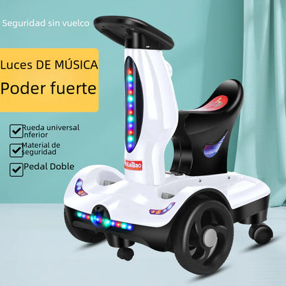 Kids Electric Indoor Drift Car with Music and Lights
