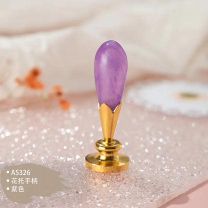 Custom Resin Alloy Wax Seal Handle Set for Magic Academy