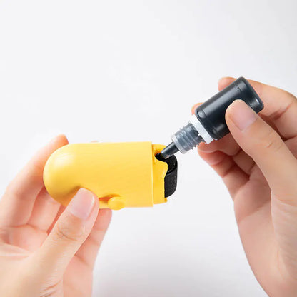 Ceramic Blade Roller Sealing Stamp with Name Cover