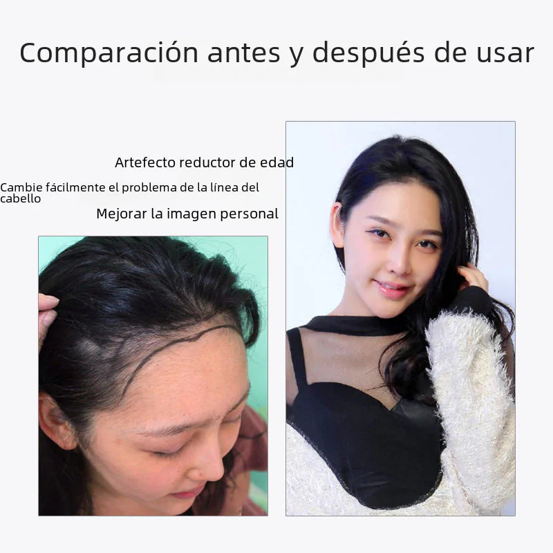 Invisible Hand-Woven Real Hair Bangs for Women