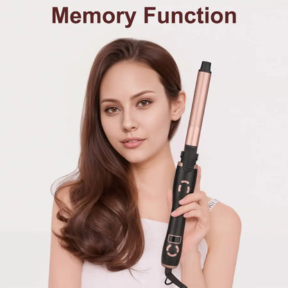 Automatic LCD Curling Iron 25mm Temperature Control