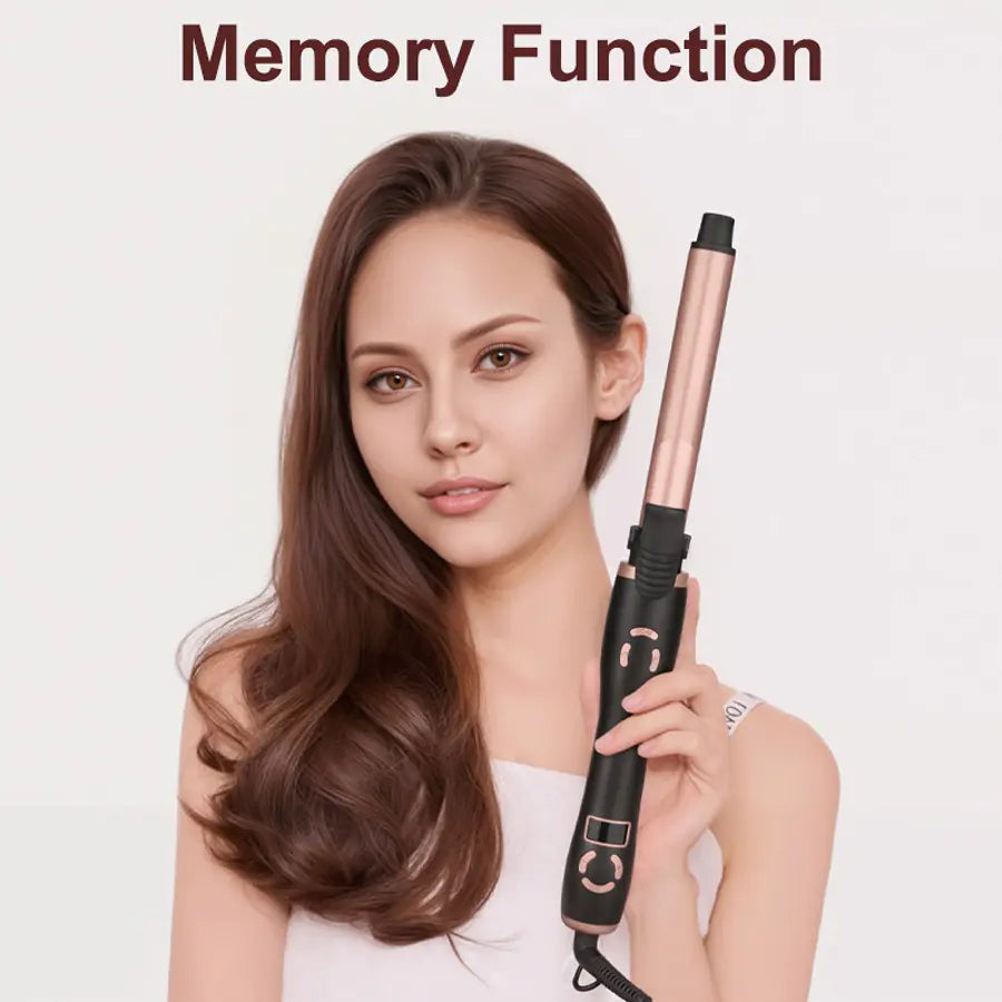 Automatic LCD Curling Iron 25mm Temperature Control